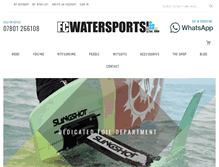 Tablet Screenshot of fcwatersports.co.uk